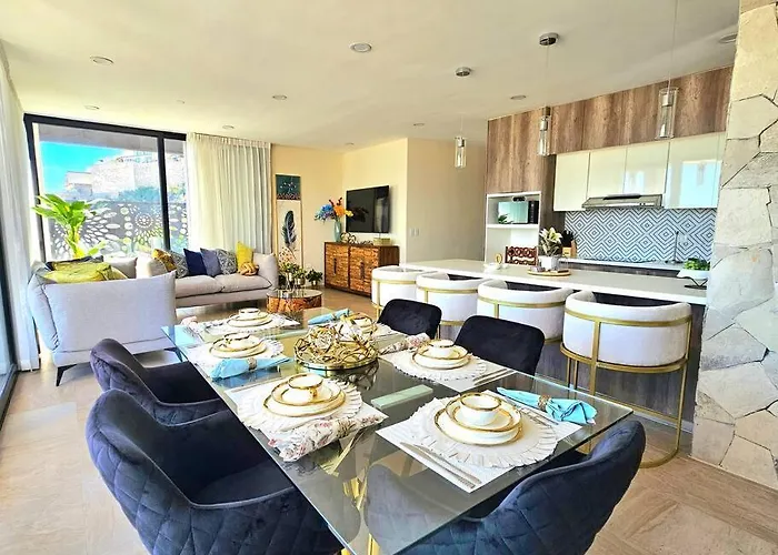 Amazing Panoramic View From Penthouse In Pedregal Appartement *