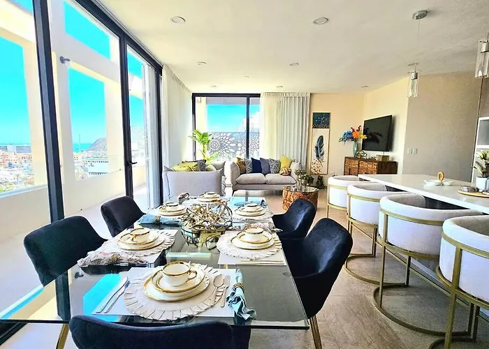 Amazing Panoramic View From Penthouse In Pedregal Appartement